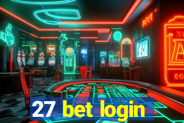 27 bet login